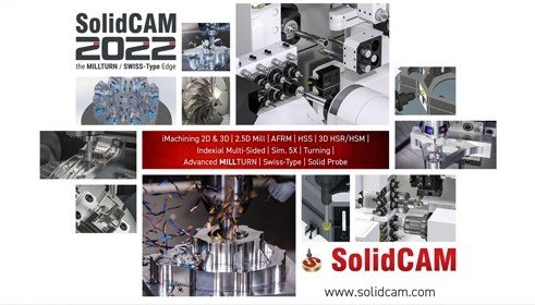 SolidCAM 2022 SP2 HF2 Multilingual for SolidWorks 2018-2023 Win x64
