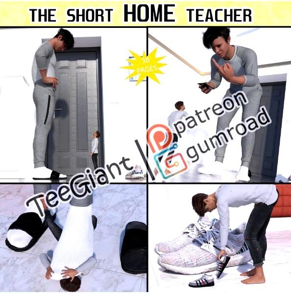 TeeGiant - The Short HOME Teacher 3D Porn Comic