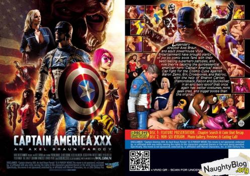 Captain America XXX: An Axel Braun Parody (Cumswapping, Bigblackcock) [2023 | FullHD]