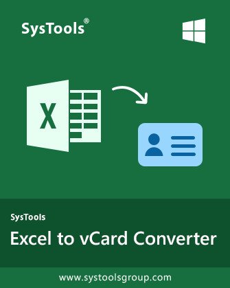 SysTools Excel to vCard Converter  7.2