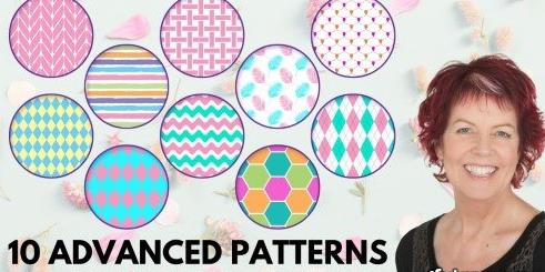 10 Advanced Photoshop Patterns to Make and Sell – A Graphic Design for Lunch™ Class