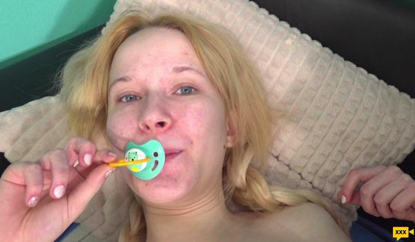 Czech Deviant - Blonde In Baby Clothes Gets Fucked Hard (Ass To Mouth, Girl Orgasm) [2023 | FullHD]
