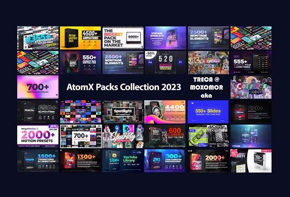 VideoHive - AtomX Packs Collection 2023 (Update 02.2023)