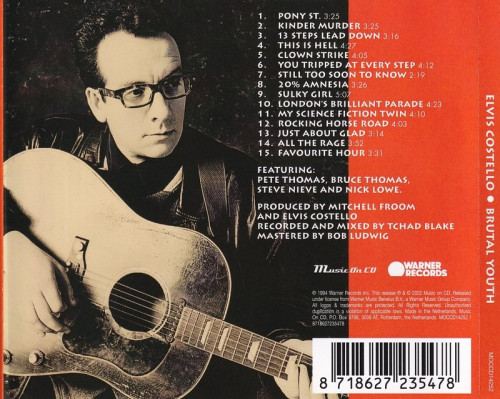 Elvis Costello - Brutal Youth (1994) (2022) Lossless
