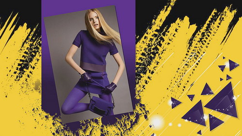  ProShow Producer - Yellow and purple...