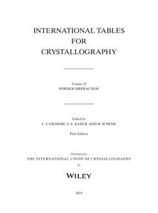 International Tables for Crystallography Volume H Powder diffraction