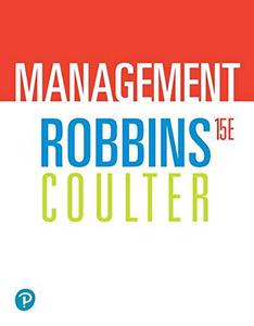 Management [RENTAL EDITION] (15th Edition)