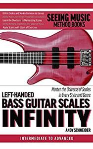 Left-Handed Bass Guitar Scales Infinity Master the Universe of Scales In Every Style and Genre