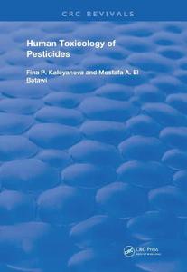 Human toxicology of pesticides