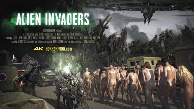 Horror Porn - Alien Invaders (Deepanal, Bigblackbone) [2023 | FullHD]