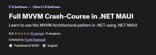 Full MVVM Crash-Course in .NET MAUI