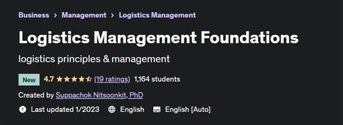Logistics Management Foundations – [UDEMY]
