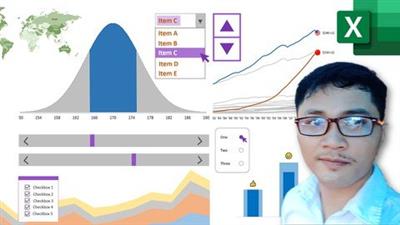 Excel Data Visualization-Dynamic Charts &  Graphs [Part-2] Cca610e6aa1f4f3e2d147301a7919587