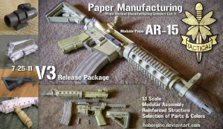   AR-15 (-16) +   1, 3 (Paper Manufacturing)