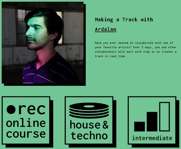 Making a Track with Ardalan