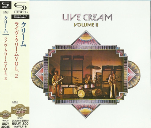 Cream - Live Cream Vol.1,2 (1970.72)[Japan Edition] (2010)Lossless