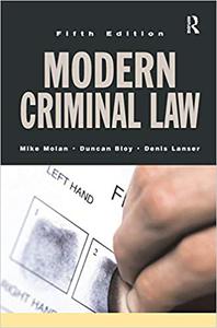 Modern Criminal Law Fifth Edition