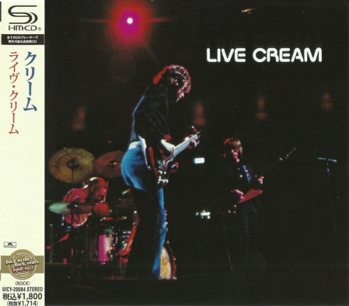 Cream - Live Cream Vol.1,2 (1970.72)[Japan Edition] (2010)Lossless
