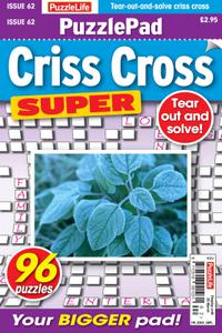 PuzzleLife PuzzlePad Criss Cross Super - 23 February 2023