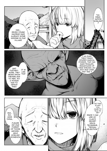 Kunoichi ga Goblin ni Makechau Hanashi  The Story Of The Female Ninja Succumbing To Goblins Hentai Comic