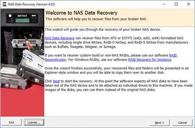 Runtime NAS Data Recovery 4.02