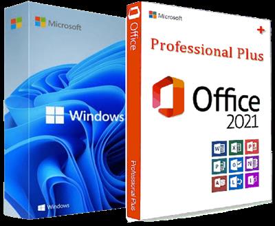 Windows 11 AIO 16in1 22H2 Build 22621.1265 (No TPM Required) Office 2021 Pro Plus Multilingual  Preactivated