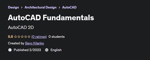 AutoCAD Fundamentals (2023)