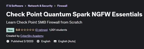 Check Point Quantum Spark NGFW Essentials