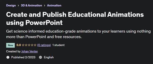 Create and Publish Educational Animations using PowerPoint