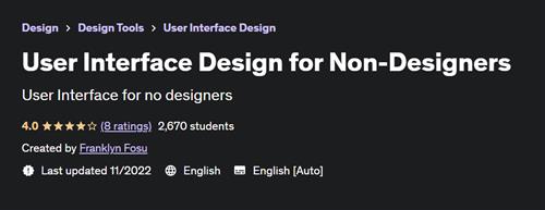 User Interface Design for Non-Designers