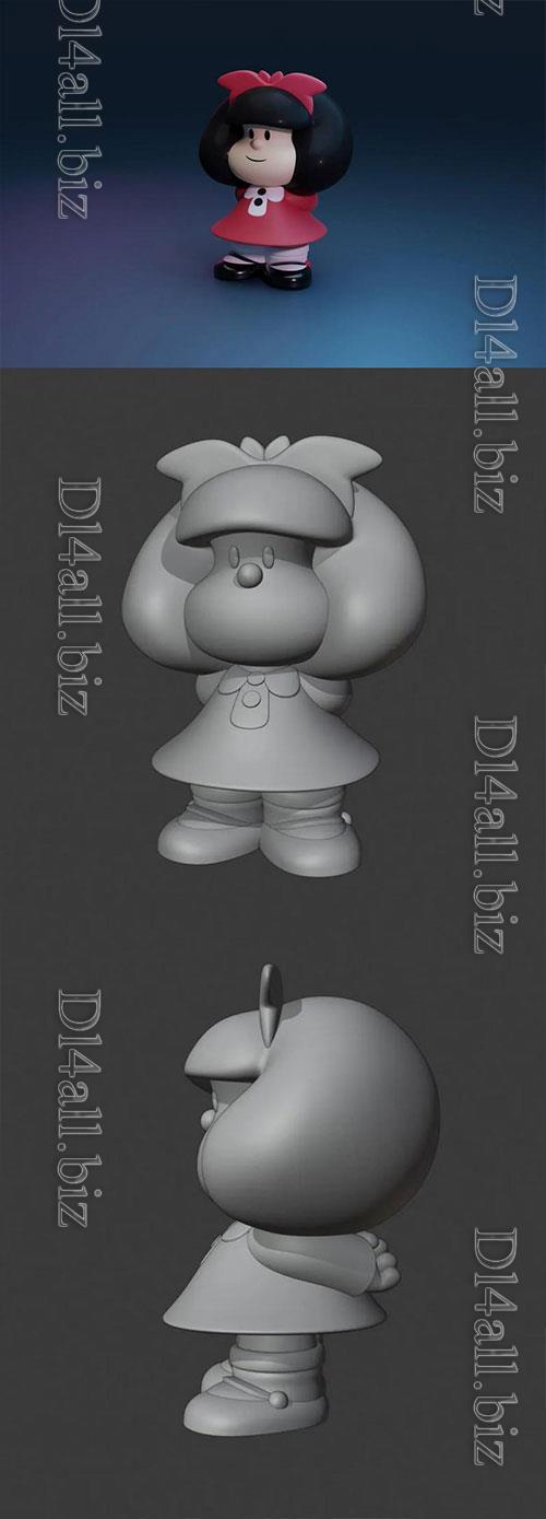 3D Print Models Mafalda