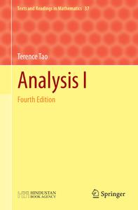 Analysis I Fourth Edition