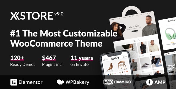 ThemeForest - XStore v9.0.3 - Multipurpose WooCommerce Theme - 15780546 - NULLED