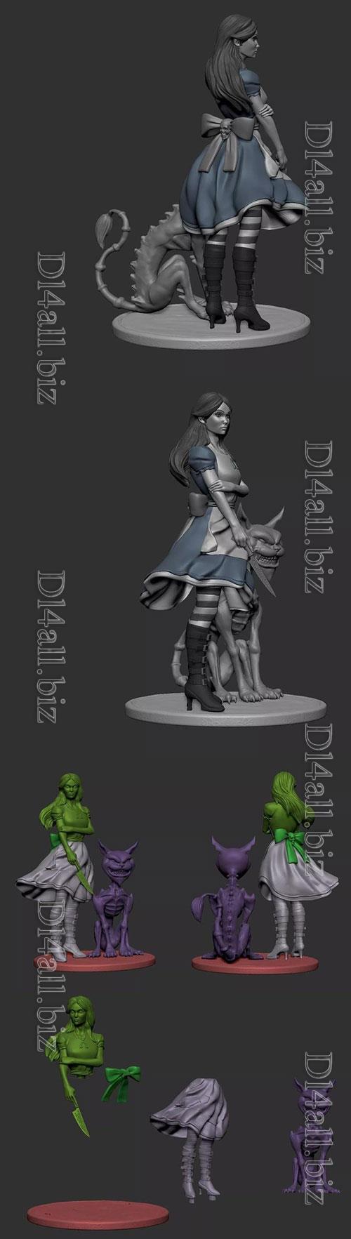 3D Print Models Alice Darkness