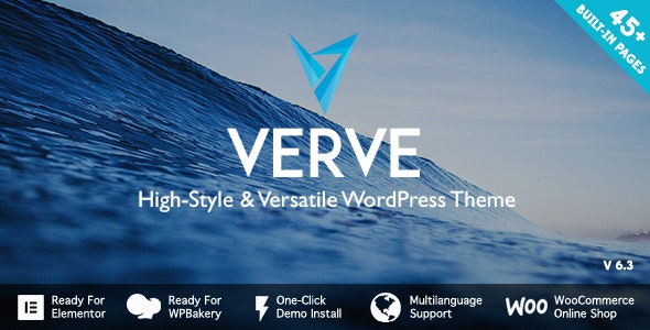 ThemeForest - Verve v6.3 - High-Style WordPress Theme - 14758884 - NULLED