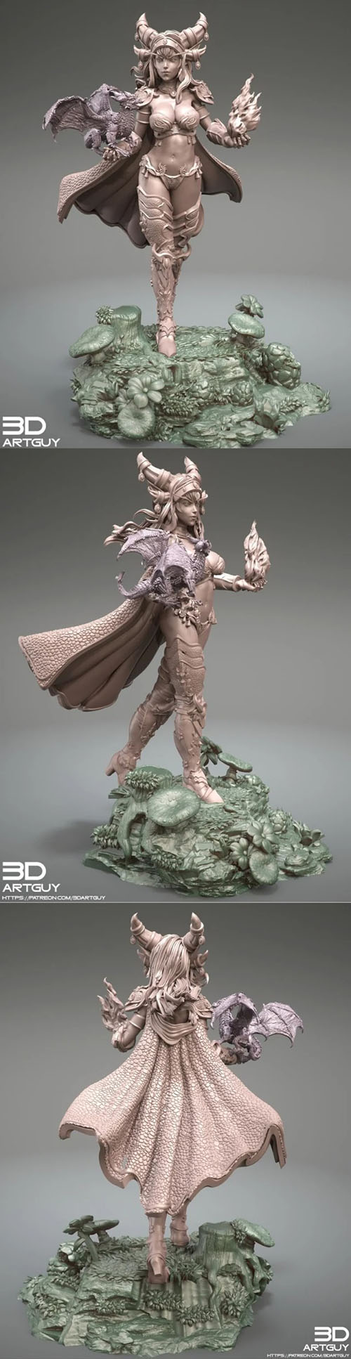 Dragon Queen 3D Print