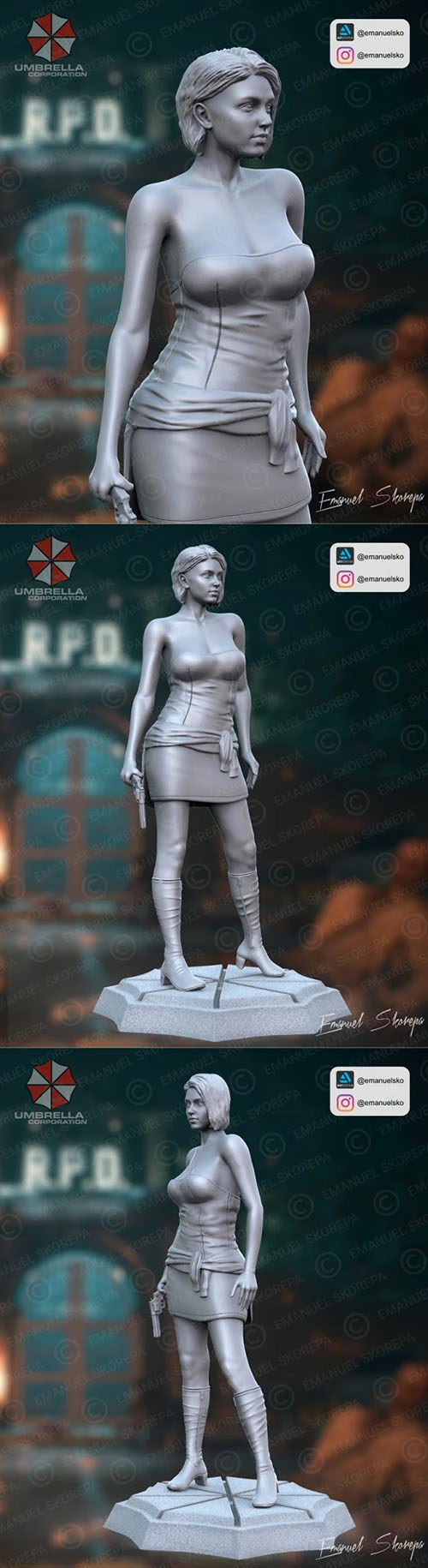 Jill Valentine - Emanuel Skorepa
