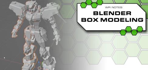 Blender The Basics of Box Modeling