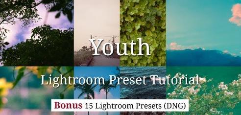 Youth – Mobile Lightroom Preset Tutorial ( Bonus 15 DNG )