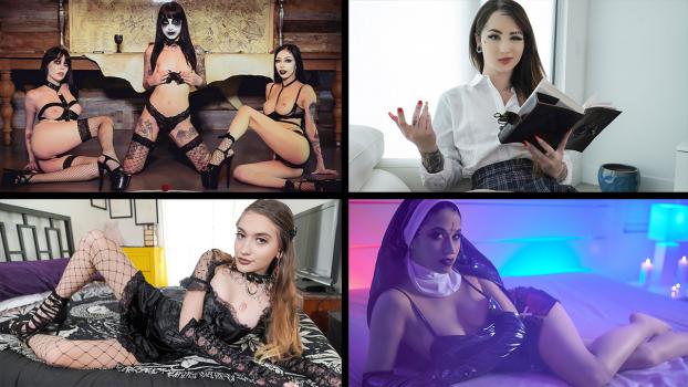Team Skeet Selects - Goth Girls - goth babes such as Alex Coal, Harlowe Blue, Jewelz Blu, Val Steele, and more! (Miu Meo, Russian Girl) [2023 | FullHD]