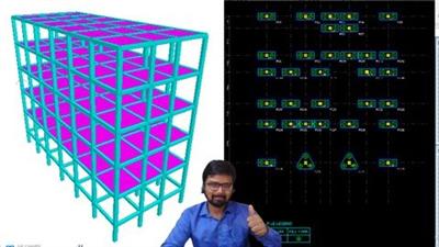 Learn Rcc Building Structural Design Using Staad And  Rcdc