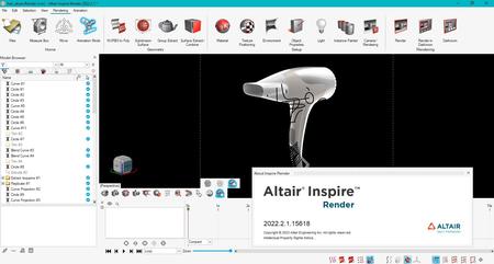 Altair Inspire Studio / Render 2022.2.1 Build 15618 Win x64