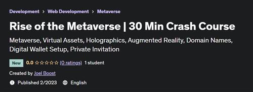 Rise of the Metaverse - 30 Min Crash Course