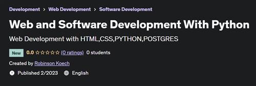 Web and Software Development With Python