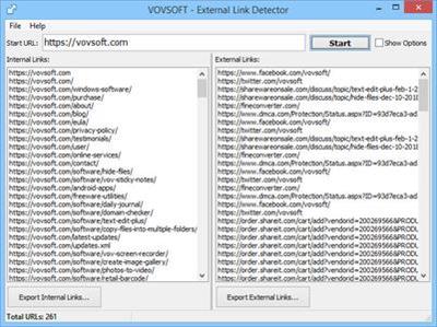 VovSoft External Link Detector 1.5 Portable