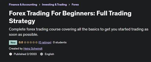 Forex Trading For Beginners Full Trading Strategy