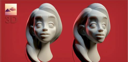 How to Model the Face & Head Nomad Sculpt Character Tutorial