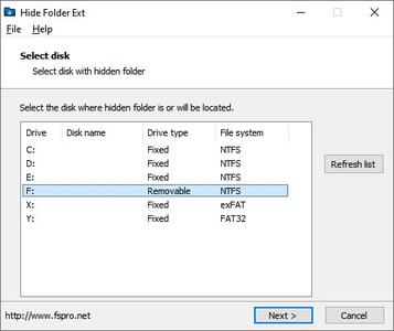 Hide Folder Ext 2.1.1.381