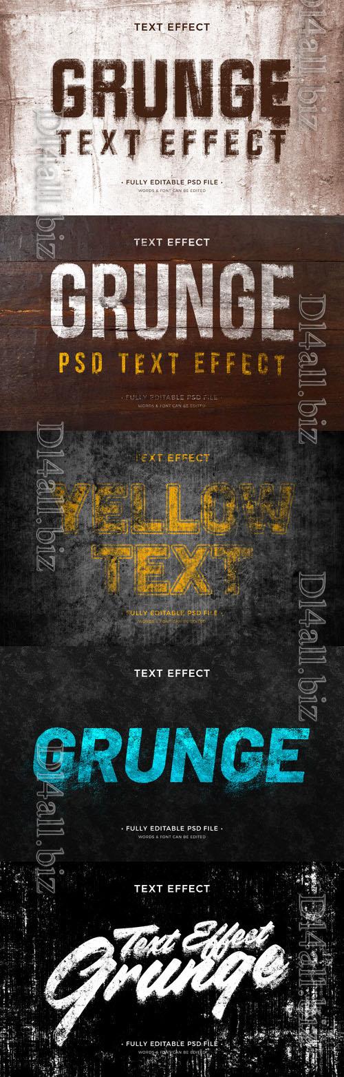 Psd style text effect editable design  collection vol 261