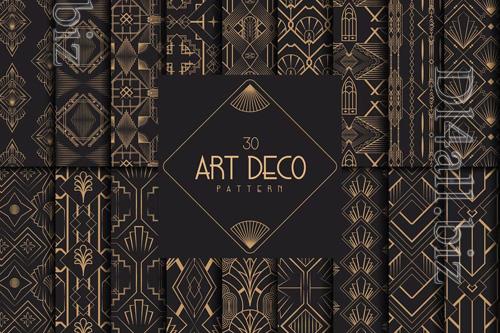 Art Deco Pattern Beautiful Design  Collection